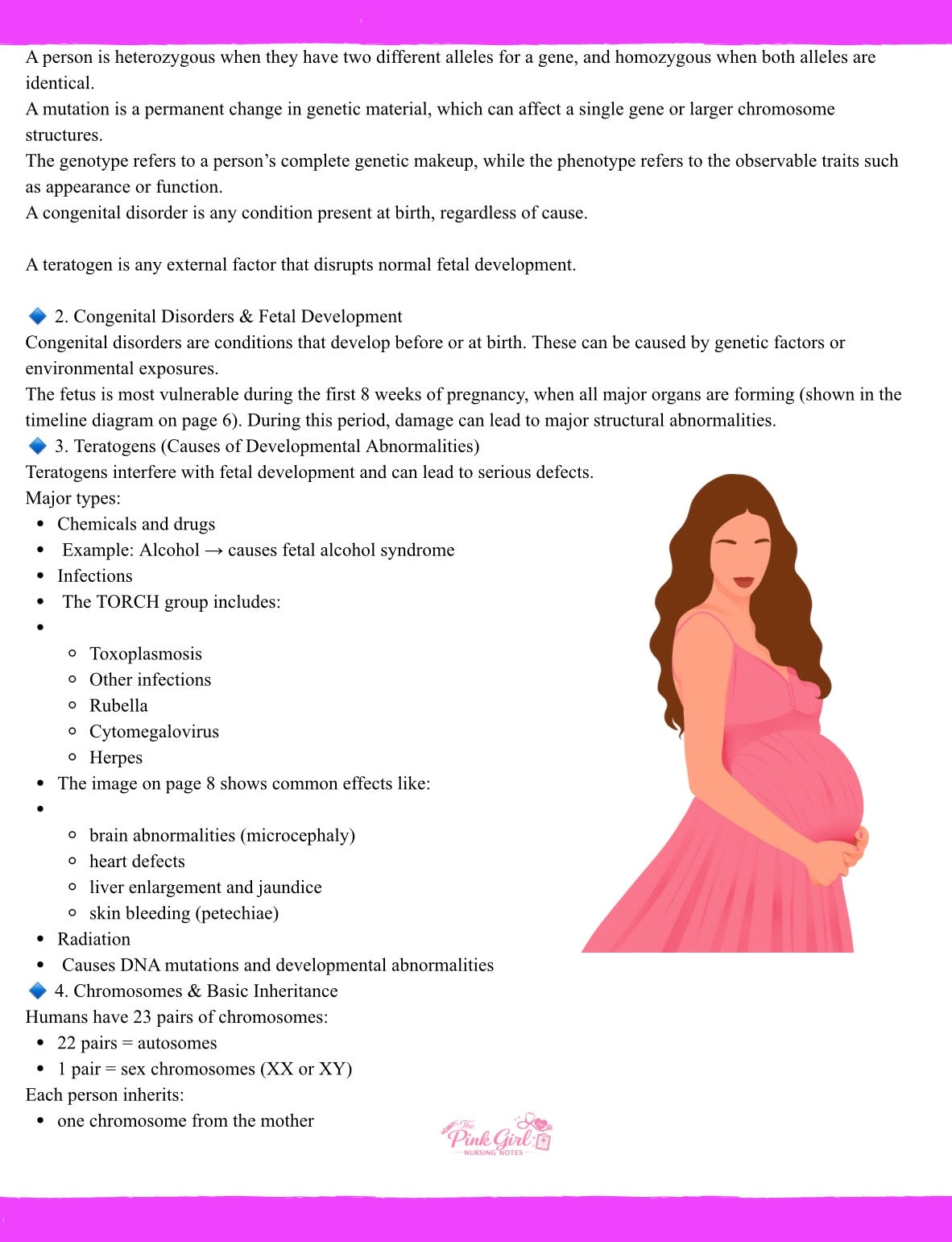 Pathophysiology Volume 1 – Pink Girl Nursing Notes | Visual & Simplified Nursing Study Guide🎀💞